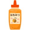 ハチミツのフリーイラスト素材
