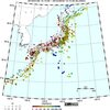 地震情報が騒がしい