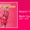 【歌詞・和訳】Meghan Trainor / Made You Look