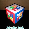 ルービックキューブで模様を作りました！　Rubik's Cube art design