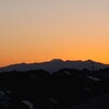 穏やかな1日の綺麗な夕焼け