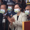 台北・双十節・総統府前会場で京都橘高校吹奏楽部のパレードが圧巻★蔡英文相当の笑顔が。。