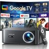 WiMiUS K13プロジェクターで叶える、リビング革命！テレビはもういらない？公式Google TV搭載で極上ホームエンタメ