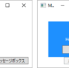 F#でWPF --- メッセージボックス --- System.Windows.MessageBox不使用