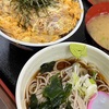 アクアラインGCでのラウンド後に、木更津東IC近くの「万葉の里 うまくた店」でかつ丼セットを頂いた！ #グルメ #食べ歩き #ランチ #ゴルフ #カツ丼 #蕎麦 #木更津 #千葉 