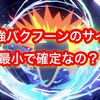 最強バクフーンのサイズは最小で確定？ バグの可能性もある？