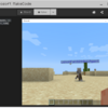 makecode とMinecraftの組み合わせでPythonプログラミング
