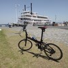 大阪から琵琶湖をミニベロで見に行く64km(淀川→さくらであい館→小関越→浜大津)