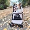 やっぱり便利　ドッグカート　中型犬も乗れたよ