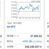 日経下げてますね