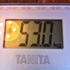 8/12 50日目 朝 53.0kg