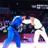 令和の東京五輪(TOKYO2020＋1) 　　柔道男子７７キロ級決勝阿部一二三金メダルに輝く