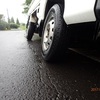 道路は雨に濡れて　スピード　Road is wet in the rain