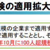 パートさんの健康保険加入が拡大されます。