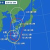 台風６号