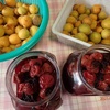 梅干し作りを開始　飲まないし　Starting to make pickled plums