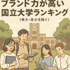 一橋大学が1位！東大・京大を除くブランド力ランキング発表