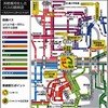 とさでん交通がわかりやすいバス路線図