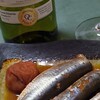 いわしの梅煮とフランスのソーヴィニヨン・ブラン