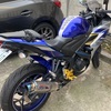 バイクメンテナンス_シール剥がし