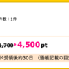 【ハピタス】JRE CARDが期間限定4,500pt(4,500円)！ 初年度年会費無料＆ショッピング条件なし！ さらに最大16,000ポイントプレゼントキャンペーンも！ 