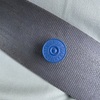 シートベルトストッパーが外れたらやってみて！100円均一の【タックボタン】で代用する方法