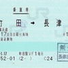本日の使用切符：JR東日本 町田駅発行 町田➡︎長津田 乗車券