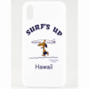 Moni Honolulu モニホノルル 【ハワイ限定・Hawaii直輸入】 日焼けスヌーピー SURF'S UP iphoneケース スマホケース・iphoneX・XS対応 ホワイト ソフトタイプ 