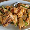 タイで食べた塩卵で味付けした炒め物 タレー パット カイケーム  ทะเลผัด ไข่เค็ม　Thale phad khai khem