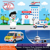 Vedanta is Cost-Effective Air Ambulance Service in Ranchi with Latest Medical Equipment