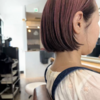 ピンクアッシュのアンブレラカラーでイメチェン。大人だからこそ楽しめるエイジングデザインカラー