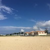 離島ターミナル近く　”南ぬ浜町ビーチ”　Painu-hama-cho Beach, Ishigaki, Okinawa. Good location and clean.