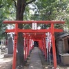 鬼子母神の武芳稲荷と大銀杏と木漏れ日と