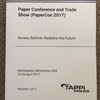 ペーパー・パルプ関連国際会議録新刊案内: Paper Conference and Trade Show (PaperCon 2017) (Proceedings) ご注文受付