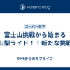 富士山挑戦から始まる山梨ライド！！新たな挑戦