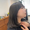ブリーチベースの透明感グレージュカラー▷キレイな大人のヘアデザイン