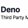 DenoのThird Party Modulesに自作のモジュールを登録する方法