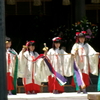 護国神社、巫女の舞い