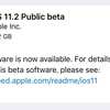 iOS11.2 Public Beta1が利用可能に