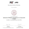 Internet of Things Roadmap to a Connected World from MIT のCertificationを取得しました 