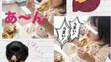 Baby怪獣の【1人でお泊まり出来るもん！】・となりのトトロと【さつまいもパン】就寝時の寝相