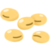 大豆のフリーイラスト素材