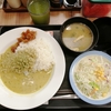 松屋のドライグリーンカレー