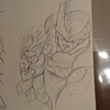 ドラゴンボールイラストも描いてみました🎶🎶🎶