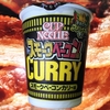 麺類大好き469　日清カップヌードルスモークベーコンカリービッグ＋kiriチーズとらっきょう。