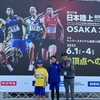 23年6月4日(日)日本陸上選手権 小学生100m招待レース