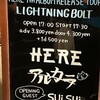 HERE 7th Album Release Tour 「LIGHTNING BOLT」 at 寺田町Fireloop