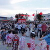 幼稚園の盆踊り大会 Bon-dance in kindergarten