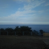 JR東海道線 根府川駅からの海の景色