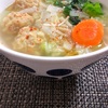 鶏団子の春雨スープ